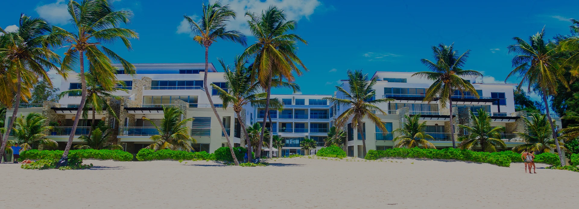 Complexe hotelier en bord de mer